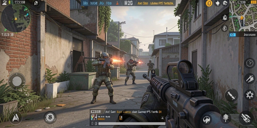 Gameplay seru dan grafis memukau dari EZ338.