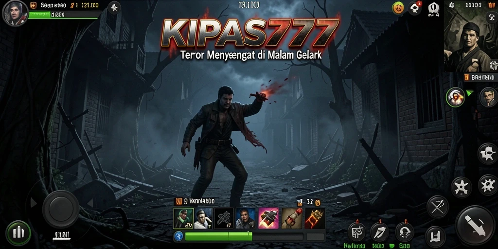 Tampilan gameplay KIPAS777 yang mencekam dan menggugah adrenalin.