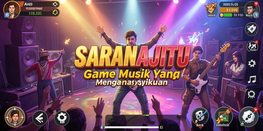 Tampilan screenshot <strong>SARANAJITU</strong> saat gameplay yang penuh warna dan interaksi.