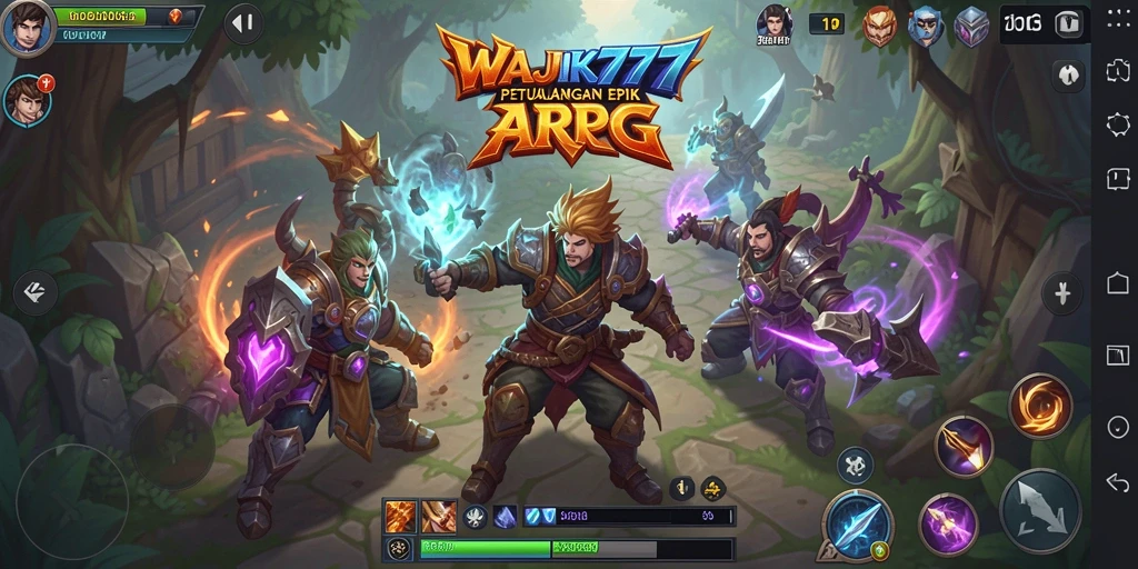 Tampilan gameplay <strong>WAJIK777</strong> yang mendebarkan dan penuh aksi.